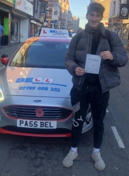 Another GREAT PASS for instructor Steve with only SEVEN faults