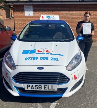A GREAT PASS for instructor Michelle