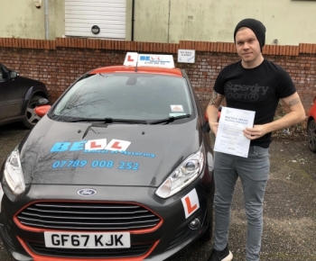 FANTASTIC FIRST TIME PASS for Instructor Pete with only FOUR faults...