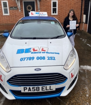 Fantastic FIRST TIME PASS for instructor Michelle with only FOUR faults