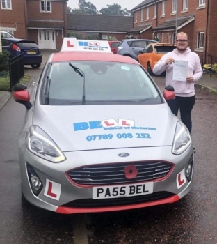 GREAT PASS for instructor Steve with only TWO faults