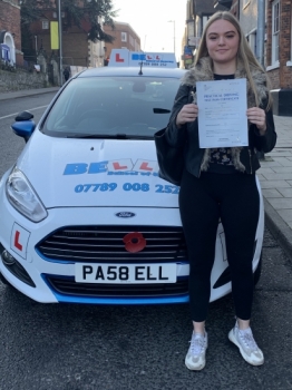 Another FIRST TIME PASS for instructor Michelle