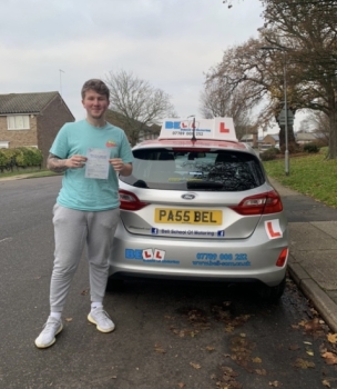 Another FANTASTIC FIRST TIME PASS for instructor Steve with only SIX faults