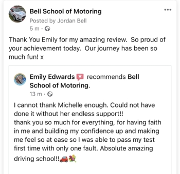 Another GREAT REVIEW for instructor Michelle