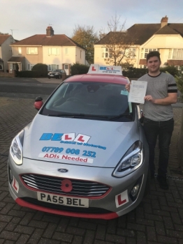 ANOTHER FANTASTIC ZERO fault PASS for instructor STEVE..... his THIRD in a MONTH!!!