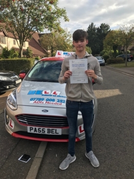 SECOND MEMBER OF FAMILY TO PASS FIRST TIME