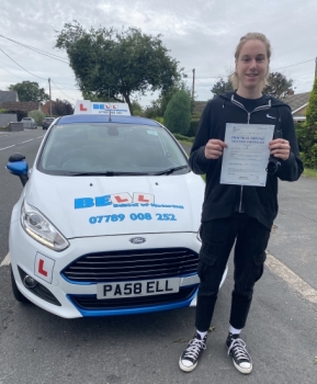 Another GREAT PASS for instructor Michelle with only THREE faults