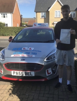PASSED FIRST TIME with STEVE with only THREE faults